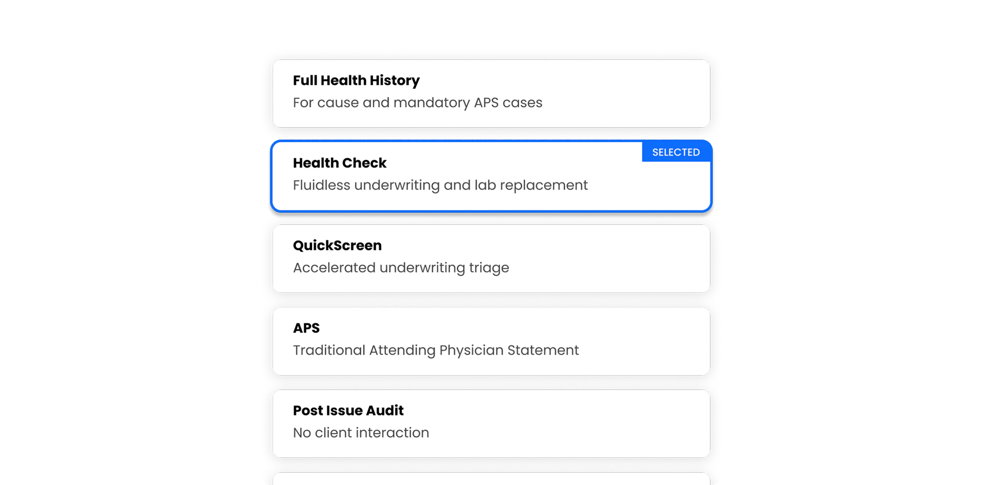 screenshot of LexisNexis Human API